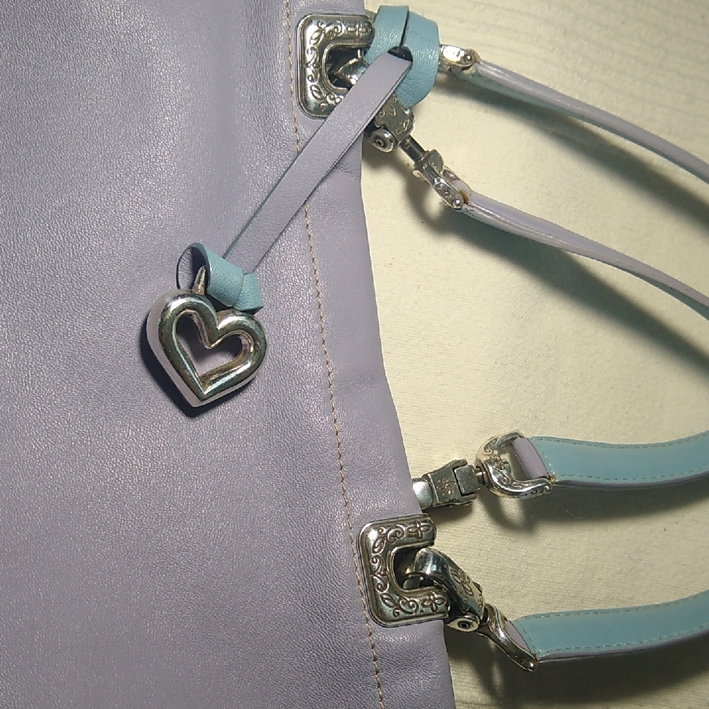 Brighton Reversible small tote handbag 'Lover's in a garden Paris' lining - Picture 14 of 16